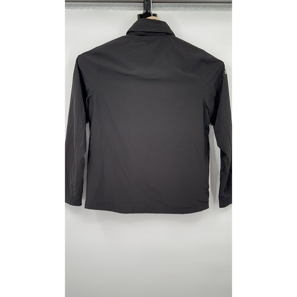 Travis Mathew Jacket Men's  Full Zip Wicking Stretch Golf Black Logo hoodi‎ M - Picture 5 of 13